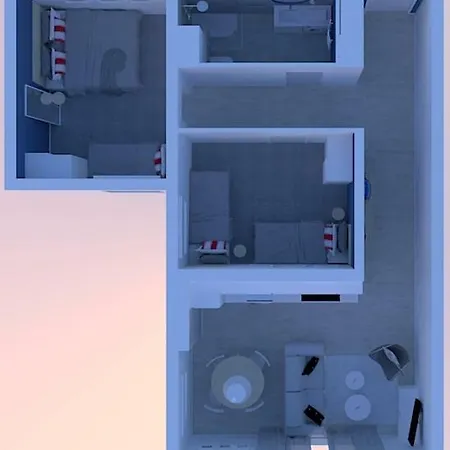 Porta Mare No12 - Przy Samej Plazy Z Widokiem Na Morze Apartment Dziwnowek Exterior photo